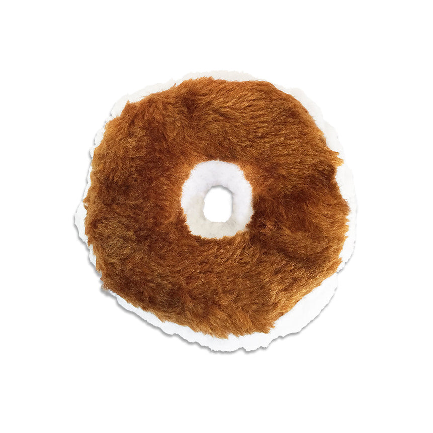 Pet Dog Bagel with Cream Cheese Judaica Toy