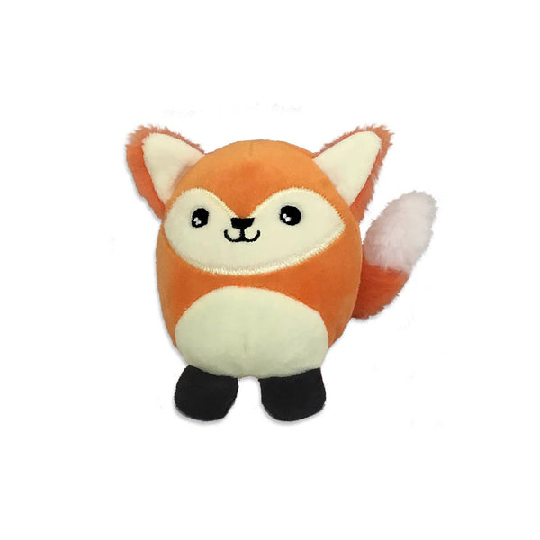 Small Dog Mall Cute Little Red Fox Plush Pet Dog Toy