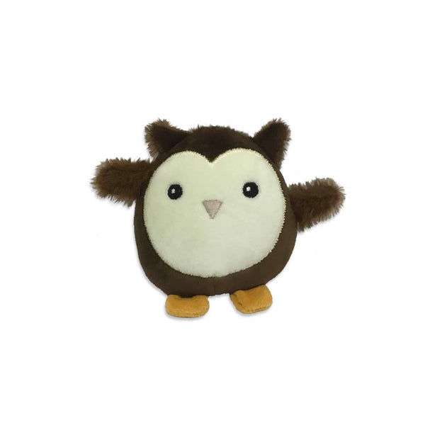 Small Dog Mall Cute Little Plush Owl Pet Dog Toy