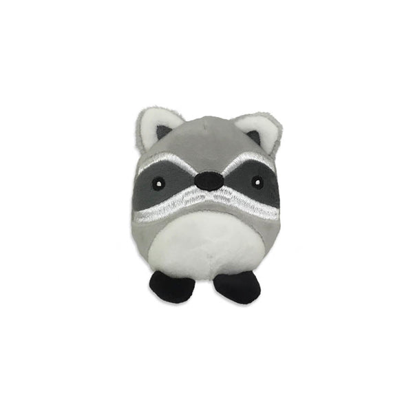 Small Dog Mall Cute Little Plush Raccoon Pet Dog Toy Sizing Info