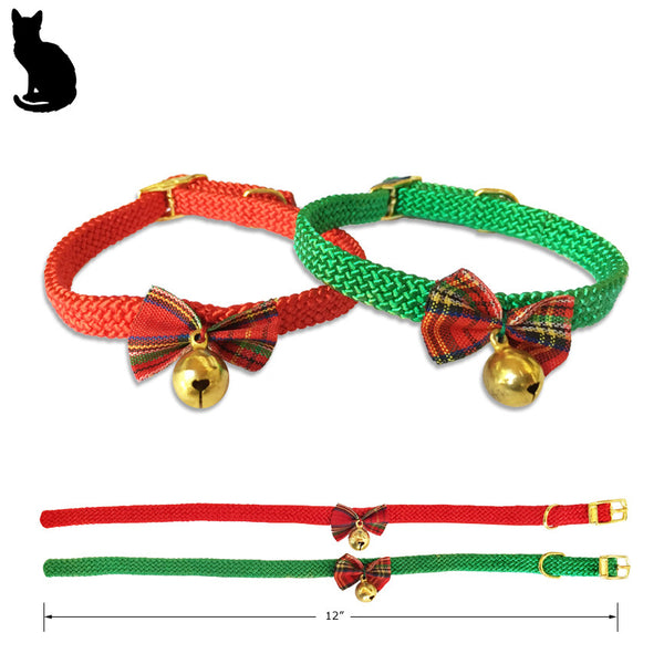 Cat Holiday Bell Collar