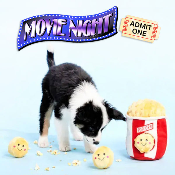 Zippy Paws Bucket of Popcorn Pet Dog Puzzle Toy